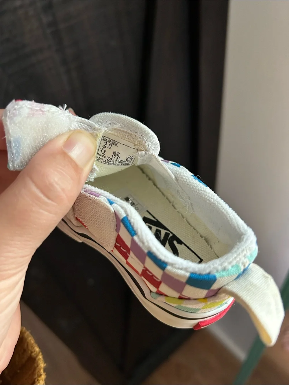 Vans new toddlers box